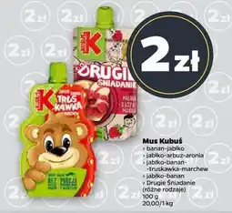Netto Mus banan-jabłko Kubuś oferta