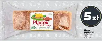 Netto Placek drożdżowy Oskroba oferta
