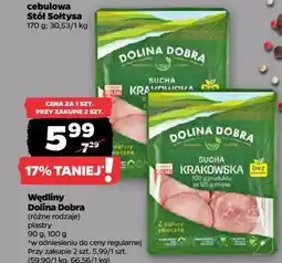 Netto Kiełbasa sucha krakowska Dolina Dobra oferta