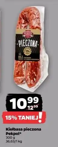 Netto Kiełbasa pieczona Pekpol oferta