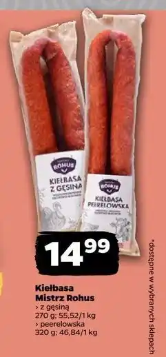 Netto Kiełbasa peerelowska Mistrz Rohus oferta