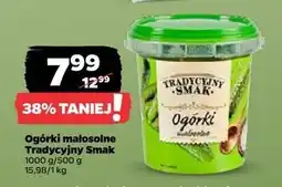 Netto Ogórki małosolne Tradycyjny Smak oferta