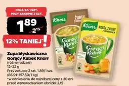 Netto Rosół z kury makaronem Knorr Gorący Kubek oferta