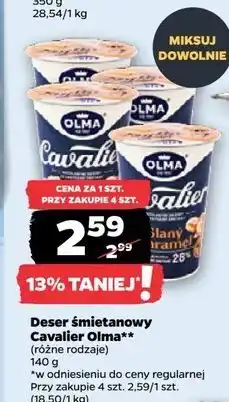 Netto Deser słony karmel Olma Cavalier oferta