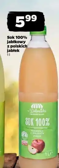 Netto Sok jabłkowy Z Zieleniaka Netto oferta
