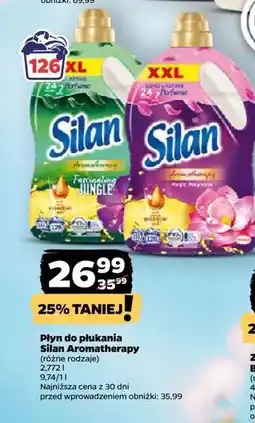 Netto Płyn do płukania fascinating jungle Silan Aromatherapy oferta