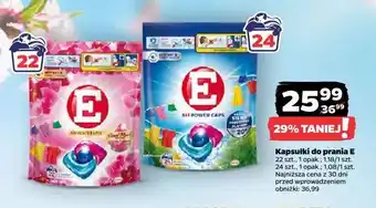 Netto Kapsułki do prania kolorowych i ciemnych tkanin E 3+1 Power Caps oferta
