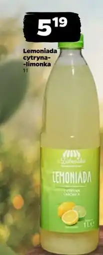 Netto Lemoniada limonkowa Z Zieleniaka Netto oferta
