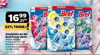 Netto Kostka do wc 4 function fresh flowers Bref Power Aktiv oferta