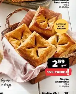 Netto Ciastko z czereśnią oferta