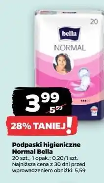 Netto Podpaski bez skrzydełek Bella Normal oferta