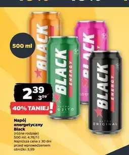 Netto Napój energetyczny ultra wild strawberry Black Energy oferta