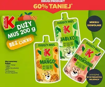 Netto Mus jabłko-brzoskwinia Kubuś oferta