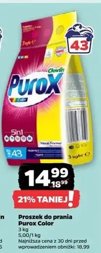 Netto Proszek do prania kolor Purox oferta