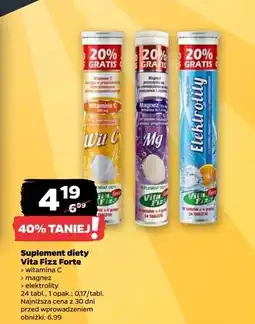 Netto Tabletki musujące elektrolity Vita Fizz oferta