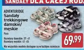 ALDI Sandały trekkingowe męskie 41-45 Adventuridge oferta