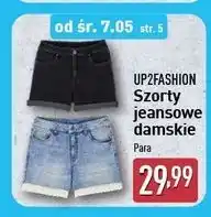 ALDI Szorty damskie jeans 38-46 Up2Fashion oferta