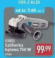 ALDI Szlifierka kątowa 20v Ferrex oferta