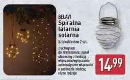 ALDI Spirala latarnia solarna Belavi oferta