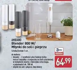 ALDI Młynek do soli Ambiano oferta