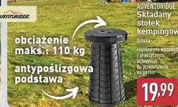 ALDI Stołek turystyczny składany Adventuridge oferta