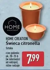 ALDI Świeca ogrodowa citronella Home Creation oferta