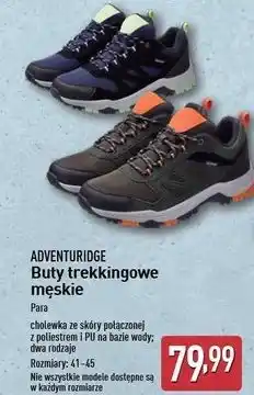 ALDI Buty trekkingowe męskie 41-45 Adventuridge oferta