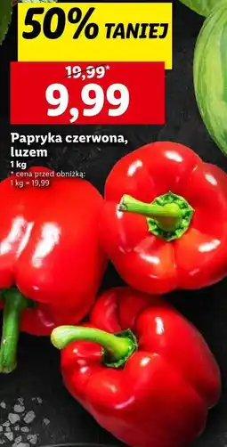 Lidl Papryka czerowna oferta