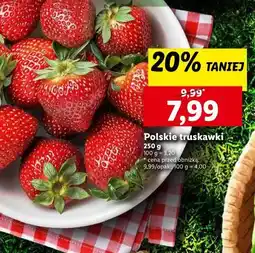 Lidl Truskawki polskie oferta
