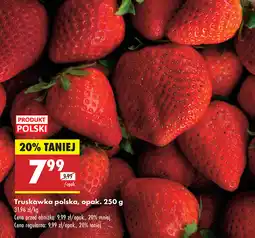Biedronka Truskawka polska 250g oferta