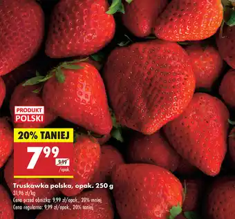 Biedronka Truskawka polska 250g oferta