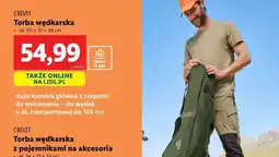 Lidl Crivit Torba wędkarska oferta