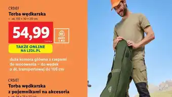 Lidl Crivit Torba wędkarska oferta