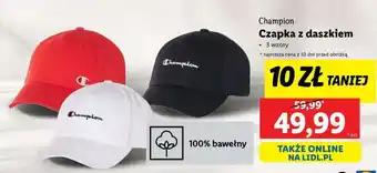 Lidl CHAMPION Czapka z daszkiem oferta