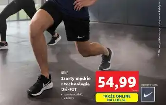 Lidl Szorty męskie z technologią Dri-FIT oferta