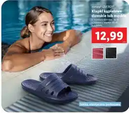 Lidl Klapki kąpielowe damskie lub męskie oferta