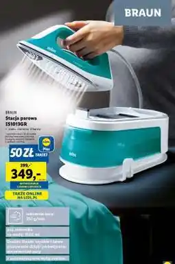 Lidl BRAUN Stacja parowa IS1013GR oferta