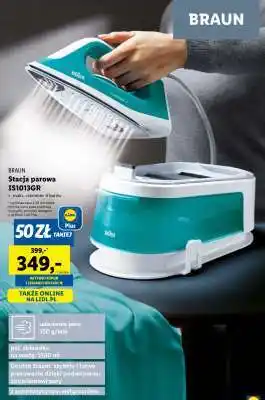 Lidl BRAUN Stacja parowa IS1013GR oferta