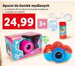 Lidl Aparat do baniek mydlanych oferta