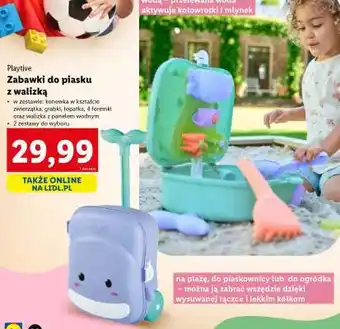 Lidl Zabawki do piasku z walizką oferta