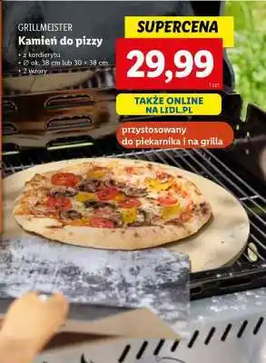 Lidl GRILLMEISTER Kamień do pizzy oferta