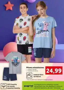 Lidl Piżama młodzieżowa oferta