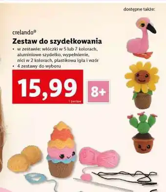 Lidl Zestaw do szydełkowania oferta