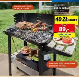 Lidl GRILLMEISTER Grill na kółkach oferta