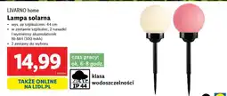 Lidl LIVARNO home Lampa solarna oferta