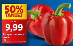 Lidl Papryka czerwona, luzem oferta