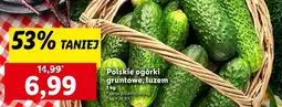 Lidl Polskie ogórki gruntowe, luzem oferta