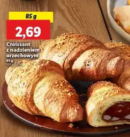 Lidl Croissant z nadzieniem orzechowym oferta
