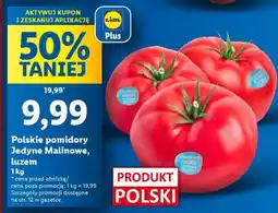 Lidl Polskie pomidory Jedyne Malinowe, luzem oferta
