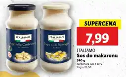 Lidl ITALIAMO Sos do makaronu oferta